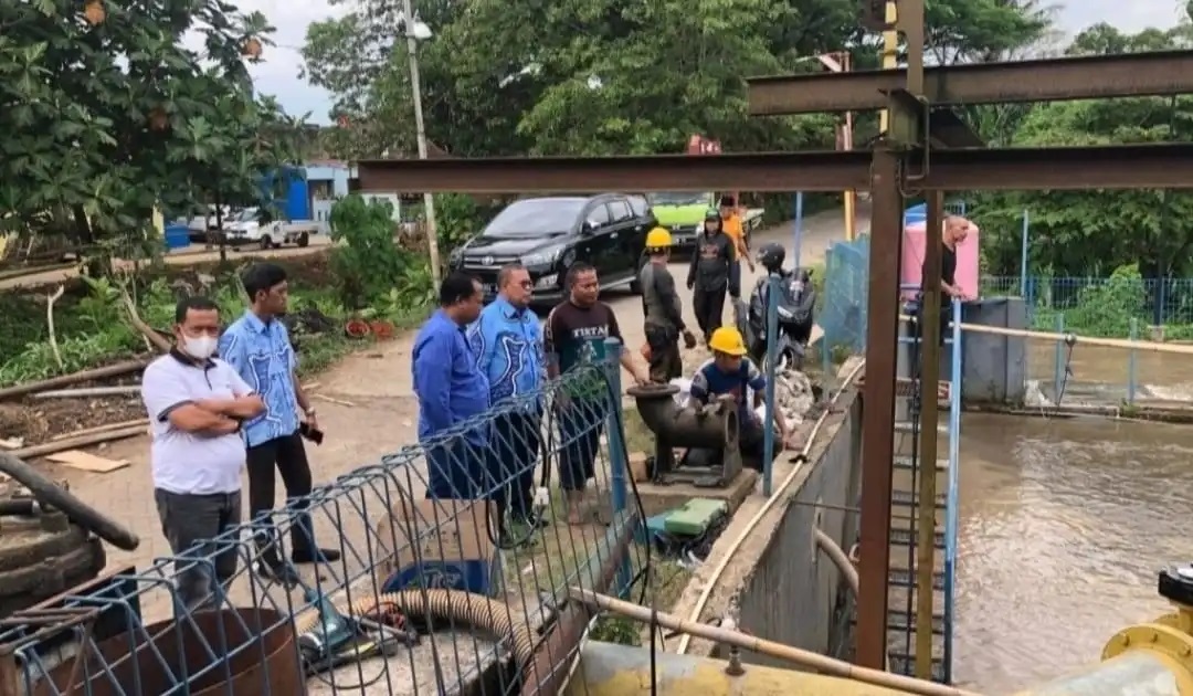 Direksi dan Dewas PDAM Tinjau IPA III Antang, Untuk Pastikan Pemeliharaan Berjalan Lancar